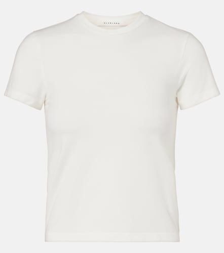 Fitted cotton-blend T-shirt - Slvrlake - Modalova