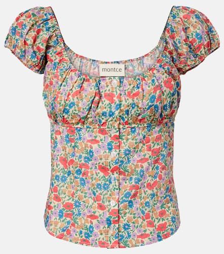 Montce Millie floral cotton top - Montce - Modalova