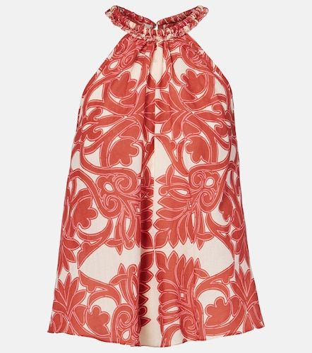 Top Noreen de algodón estampado - Poupette St Barth - Modalova