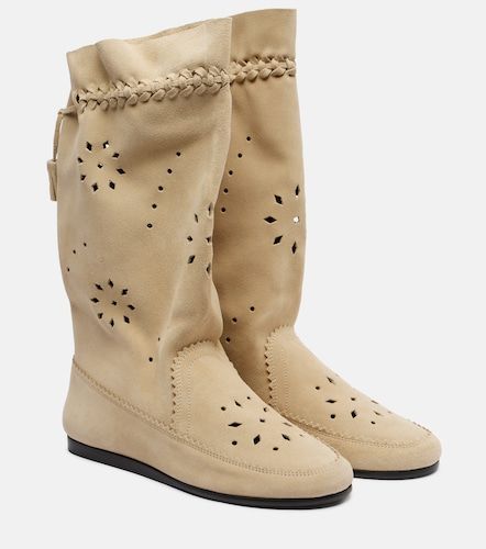 Botas Welky de ante cortadas a láser - Isabel Marant - Modalova