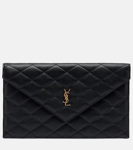 Saint Laurent Paris leather clutch - Saint Laurent - Modalova