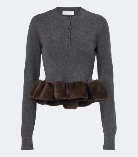 Peplum wool-blend sweater - Stella McCartney - Modalova