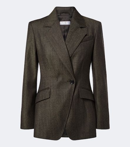 Double-breasted virgin wool blazer - Max Mara - Modalova