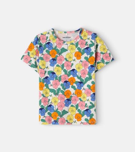 Camiseta de jersey de algodón floral - Mini Rodini - Modalova