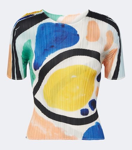 Top Roll estampado plisado - Pleats Please Issey Miyake - Modalova