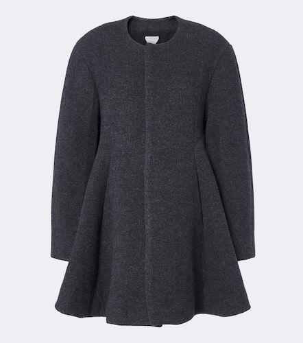 Pleated wool-blend coat - Bottega Veneta - Modalova