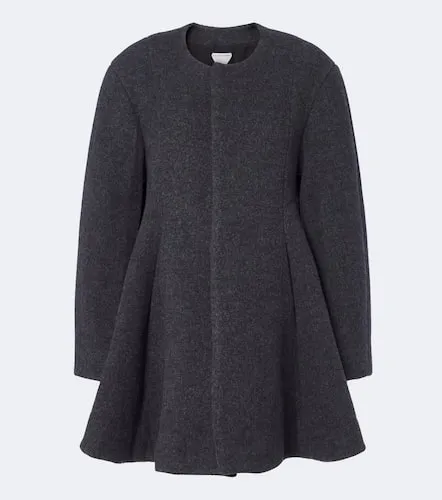 Pleated wool-blend coat - Bottega Veneta - Modalova