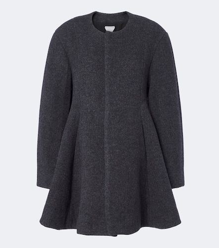 Pleated wool-blend coat - Bottega Veneta - Modalova