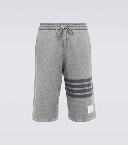 Bar cotton Bermuda shorts - Thom Browne - Modalova