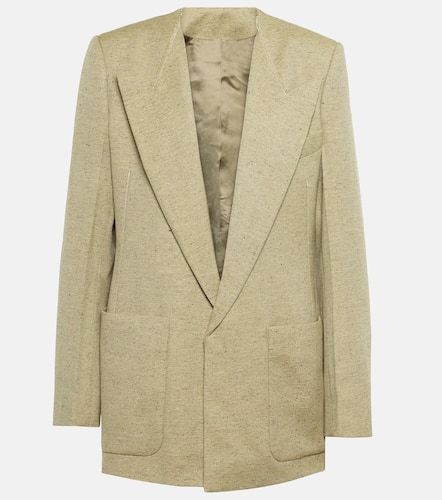 Blazer en laine mélangée - Victoria Beckham - Modalova