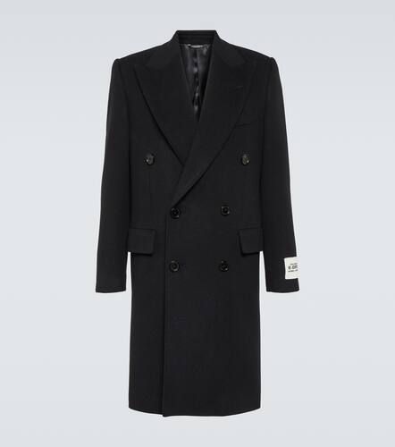 Double-breasted wool-blend coat - Dolce&Gabbana - Modalova