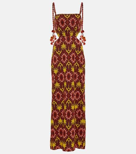 Embroidered cutout maxi dress - Johanna Ortiz - Modalova