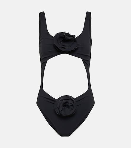 Floral-appliquÃ© cutout swimsuit - Magda Butrym - Modalova