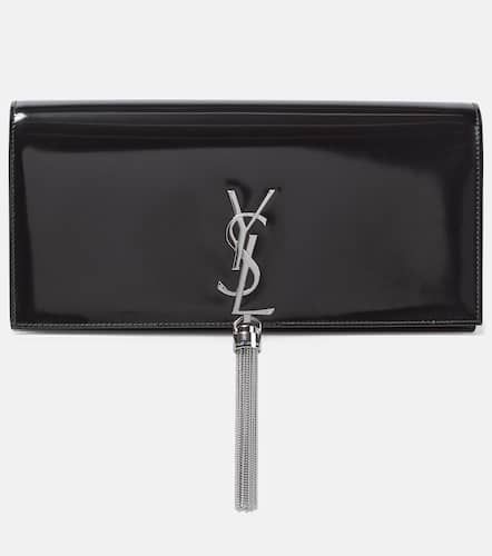 Kate tasseled leather clutch - Saint Laurent - Modalova