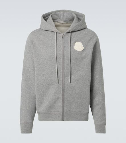 Moncler Cotton zip-up hoodie - Moncler - Modalova