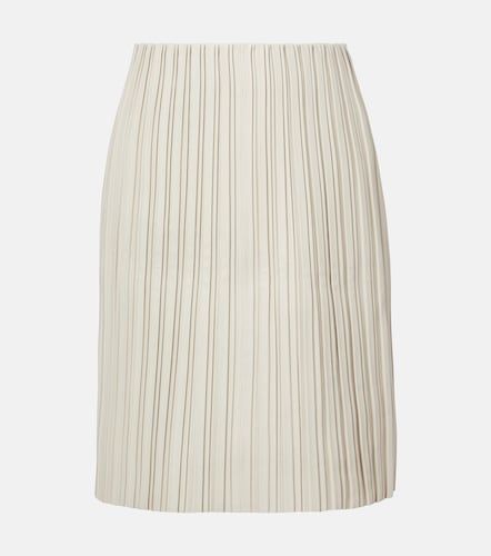 Rohe Plisse leather midi skirt - Rohe - Modalova