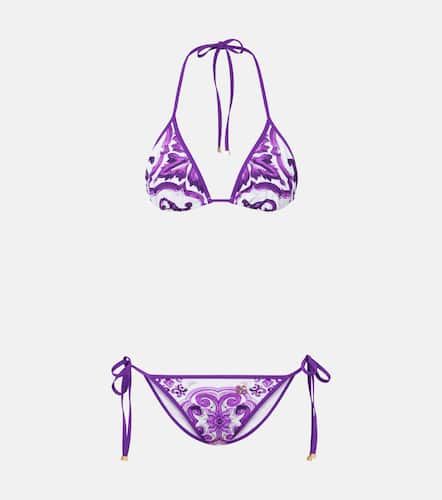 Dolce&Gabbana Bikini con stampa - Dolce&Gabbana - Modalova