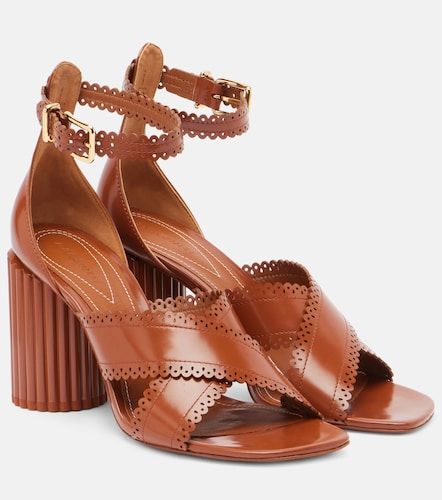 Zimmermann Eddie 85 leather sandals - Zimmermann - Modalova