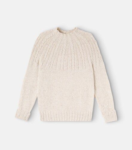 Pullover in misto lana a trecce - Cozmo - Modalova