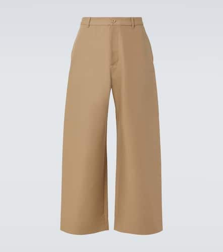 Cotton twill wide-leg pants - Acne Studios - Modalova