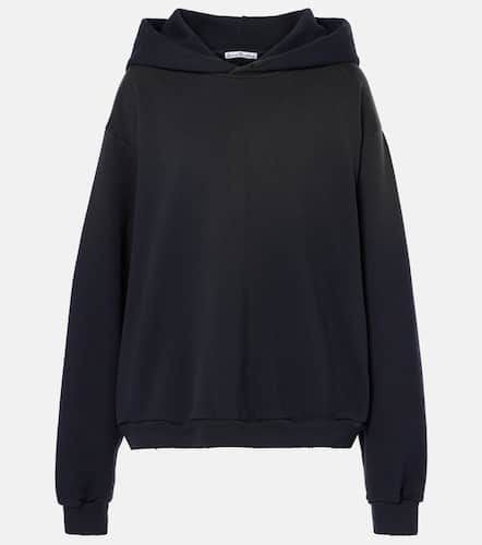 Logo cotton-blend jersey hoodie - Acne Studios - Modalova