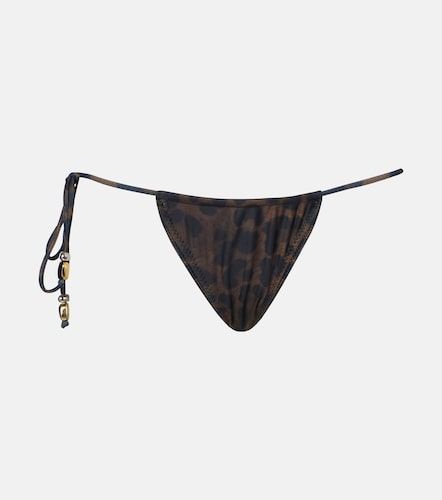 Slip bikini con stampa e perline - Same - Modalova