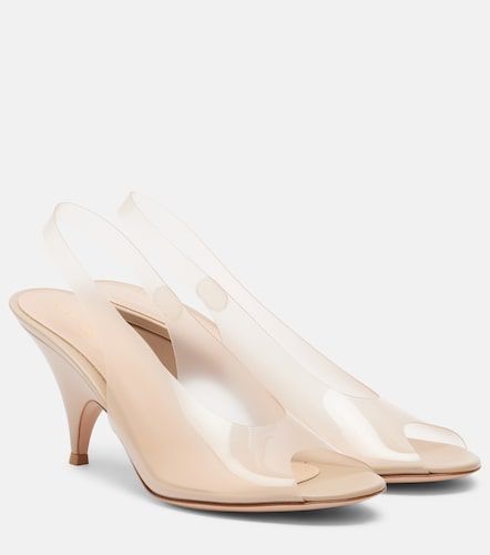 Sandali slingback con pelle - Gianvito Rossi - Modalova