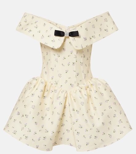 Off-Shoulder-Kleid aus Baumwolle und Seide - Shushu/Tong - Modalova