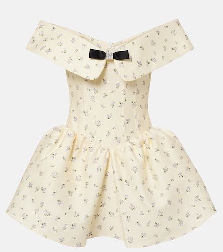 Off-Shoulder-Kleid aus Baumwolle und Seide - Shushu/Tong - Modalova