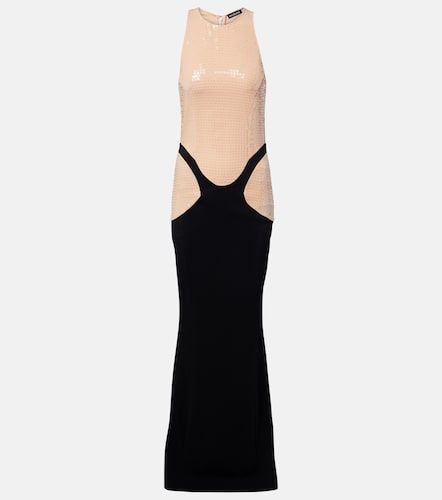 Re/edit Robe aus Crêpe mit Pailletten - Mugler - Modalova