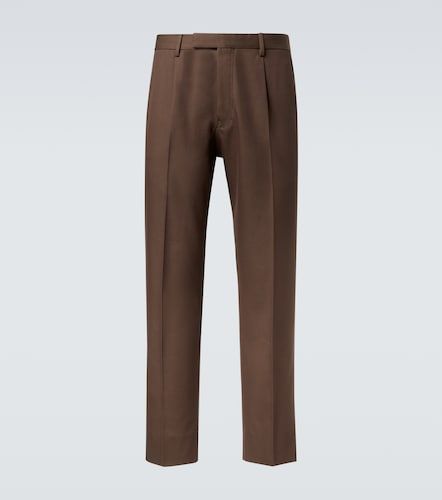 Pantaloni regular in cotone e lana - Zegna - Modalova