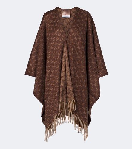 Max Mara Fringed camel hair shawl - Max Mara - Modalova