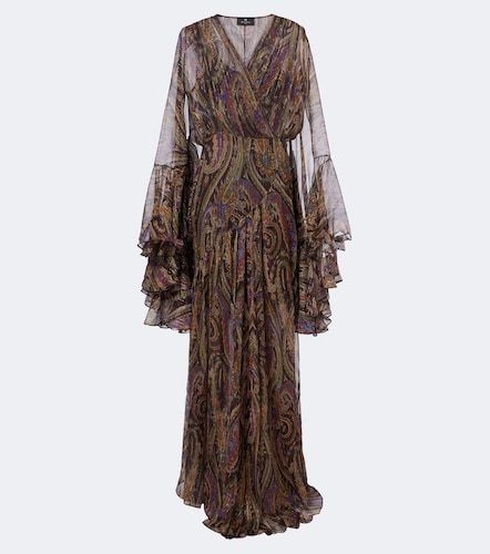 Maxikleid aus einem Seidengemisch - Etro - Modalova