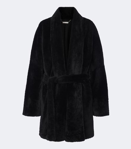 Nour Hammour Raquel shearling coat - Nour Hammour - Modalova