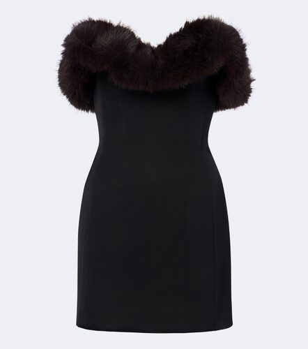 Strapless bustier minidress - David Koma - Modalova