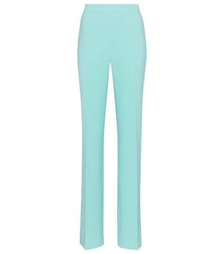 Goldie high-rise crÃªpe straight pants - Safiyaa - Modalova