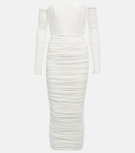 Sterling off-shoulder midi dress - Alex Perry - Modalova