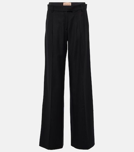 Pantaloni Conso a gamba larga in lana - Aya Muse - Modalova