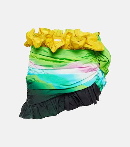 Area OmbrÃ© ruffled miniskirt - Area - Modalova