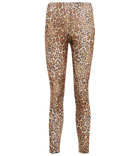 Etro Leopard-print wool leggings - Etro - Modalova