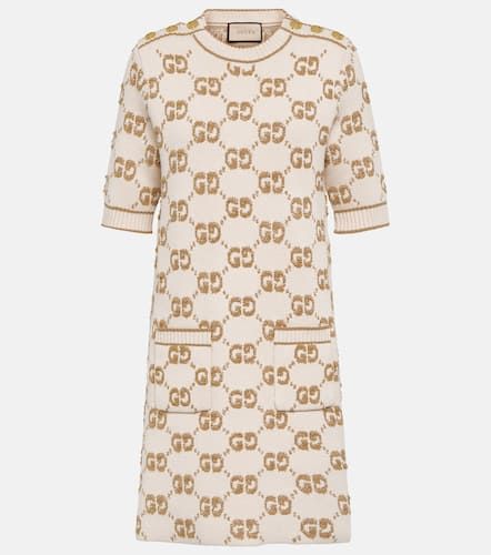 Robe GG en jacquard de laine bouclée - Gucci - Modalova