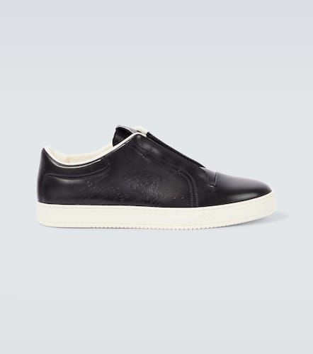 Playtime Scritto leather slip-on sneakers - Berluti - Modalova