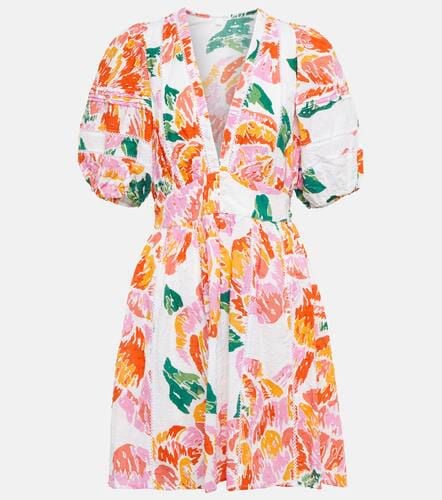 Reina printed cotton minidress - Poupette St Barth - Modalova