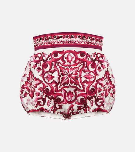 Majolica cotton shorts - Dolce&Gabbana - Modalova