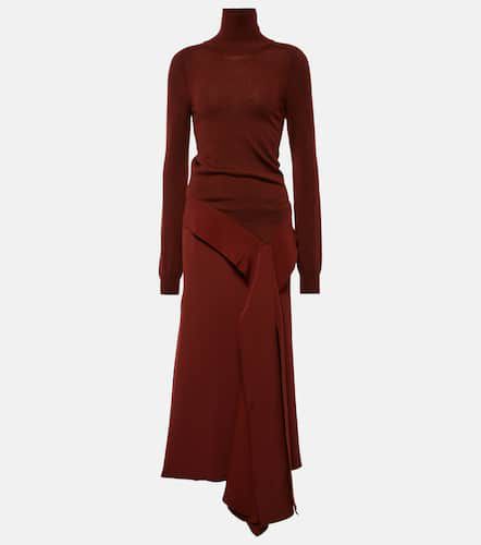 Victoria Beckham Abito midi in lana - Victoria Beckham - Modalova