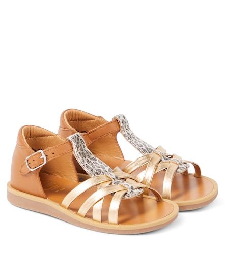 Sandalias Poppy Back Neptune de piel - Pom d'Api - Modalova