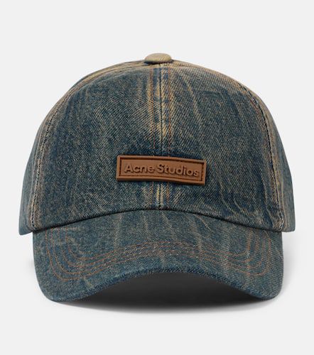 Logo denim baseball cap - Acne Studios - Modalova