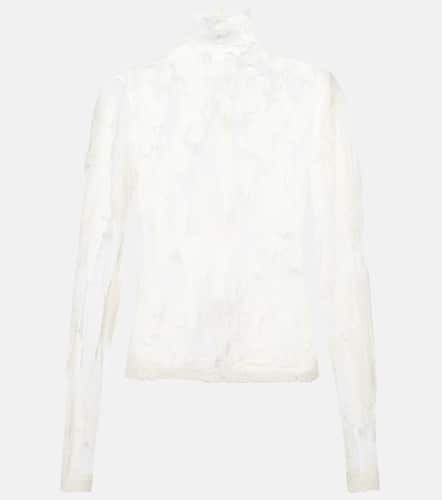 Cotton-blend turtleneck top - Acne Studios - Modalova