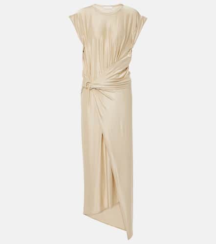 Draped asymmetric urania midi dress - Rabanne - Modalova