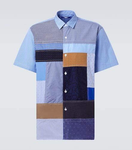 Camicia in cotone con patchwork - Junya Watanabe - Modalova